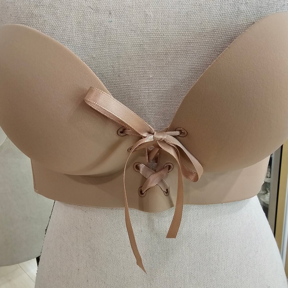 NWOT Fashion Forms Women's B Voluptuous U Plunge Backless Strapless Bra